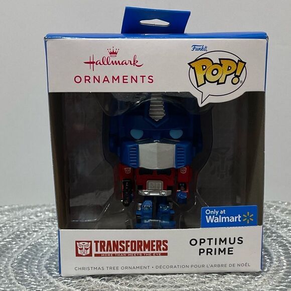 Hallmark Transformers Optimus Prime Funko POP Ornament NWT - Picture 9 of 12